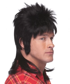 Sepia Mullet Women's Costume Wigs