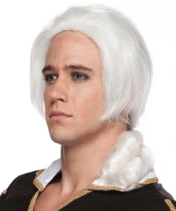 Sepia Lordship With A Bow Women's Costume Wigs