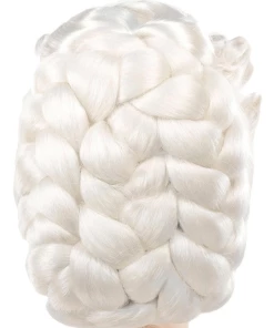 Lacey Costume Mrs. Santa Victorian 1870 Full Braided Women's Costume Wigs