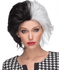 Sepia Wicked Cruella DeVille Women's Costume Wigs