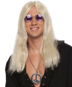 Sepia Unisex Hippie Women's Costume Wigs