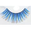 Sepia Blue With Gold Eyelash C20