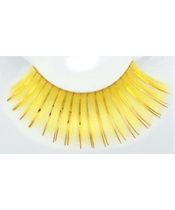 Sepia Yellow With Gold Eyelash C21