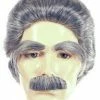 Lacey Costume Women's Costume Wigs Deluxe Mark Twain Wig Eyebrows Mustache
