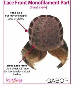 Gabor Socialite - Curly Lace Front Monofilament