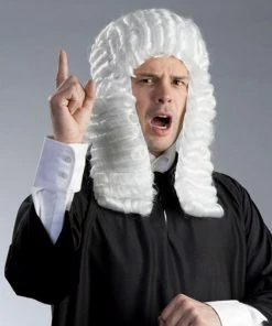 Judge Wig In White By Enigma Women's Costume Wigs