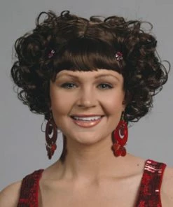 Enigma Women's Costume Wigs Curly Clip