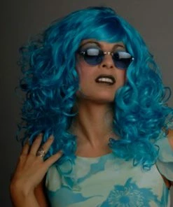 Enigma Curly Blue Mermaid Anime