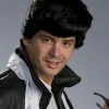 Men's Costume Wigs Deluxe Elvis Enigma Men's Wig In Black