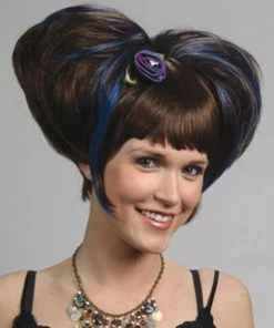 Enigma Raven Teen Titans Anime Women's Costume Wigs