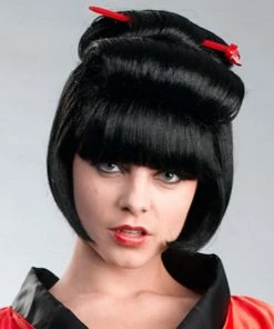 Enigma Geisha Bob Asian Women's Costume Wigs