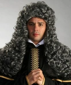 Enigma Women's Costume Wigs Aristocrat Long Judge