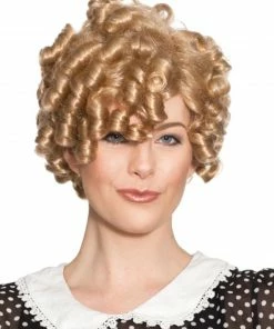 Enigma Dimples Shirley Temple Deluxe Women's Costume Wigs