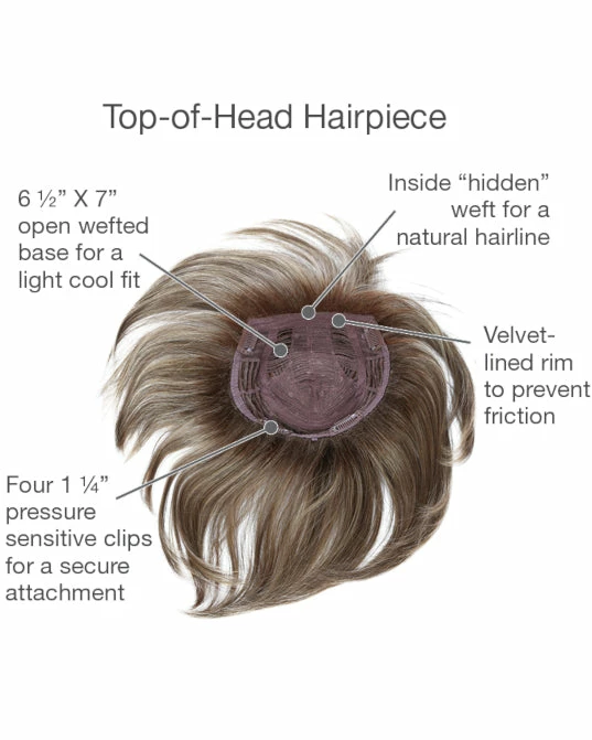 Gabor Top Perfect Hairpiece HAIRPIECES 7 Gabor Top Perfect Hairpiece HAIRPIECES