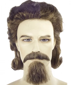 Lacey Costume Women's Costume Wigs General Custer Costume Wig Mustache Goatee Set