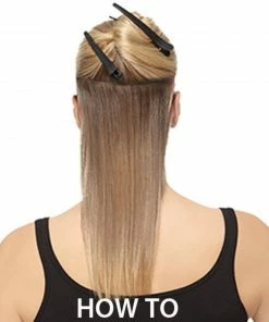 HairDo 18 Inch 10 Piece Remy Human Hair Extensions