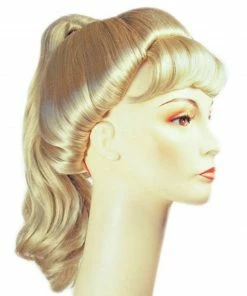 Lacey Costume Women's Costume Wigs Barbie Beehive Jeannie With Ponytail