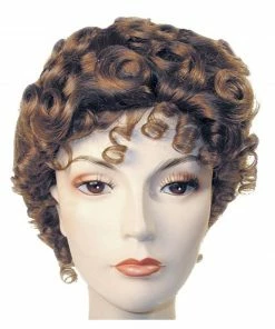Lacey Costume Women's Costume Wigs Mrs. Santa Deluxe Gibson Girl Upsweep Wig