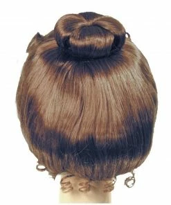 Lacey Costume Women's Costume Wigs Mrs. Santa Deluxe Gibson Girl Upsweep Wig