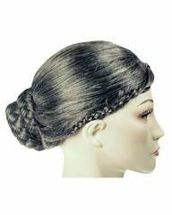 Lacey Costume Better Version Old Lady Bun Psycho Wig Women's Costume Wigs 3 Lacey Costume Better Version Old Lady Bun Psycho Wig Women's Costume Wigs