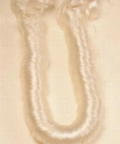 Lacey Costume Round White Curls Women's Costume Wigs