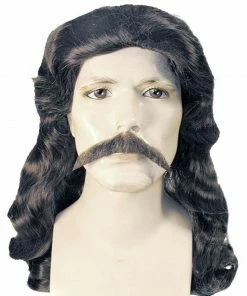 Lacey Costume Wild Bill Hickok Wig Mustache Set