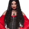Sepia Women's Costume Wigs Long Kinky Witch