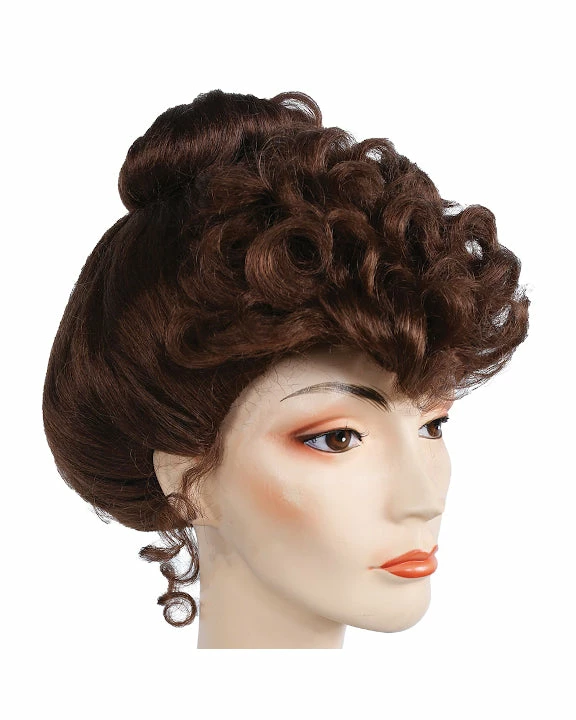 Lacey Costume Standard Gibson Girl Upsweep Wig 8 Lacey Costume Standard Gibson Girl Upsweep Wig