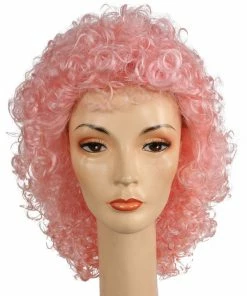 Lacey Costume Clown Disco Long Wet Curly Wig Women's Costume Wigs