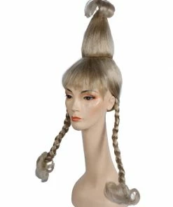 Lacey Costume Grinch Girl Cindy Lou Who Wig