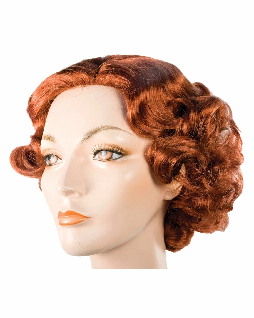 Lacey Costume Full Fluff 1930s Starlet Movie Star Wig Women's Costume Wigs 3 Lacey Costume Full Fluff 1930s Starlet Movie Star Wig Women's Costume Wigs