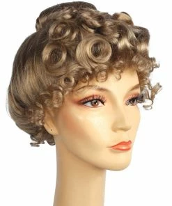 Lacey Costume Women's Costume Wigs Mrs. Santa Deluxe Gibson Girl Upsweep Wig