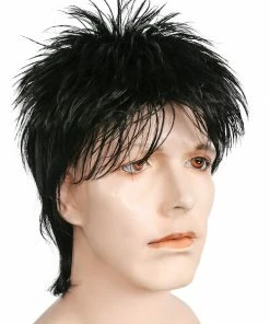 Lacey Costume Rod Stewart Color Ziggy Stardust Punk Bowie Women's Costume Wigs