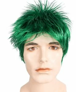 Lacey Costume Rod Stewart Color Ziggy Stardust Punk Bowie Women's Costume Wigs
