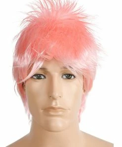 Lacey Costume Rod Stewart Color Ziggy Stardust Punk Bowie Women's Costume Wigs