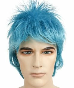 Lacey Costume Rod Stewart Color Ziggy Stardust Punk Bowie Women's Costume Wigs