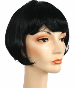 Lacey Costume Bargain Lulu 1920s Flapper Short Bob Wig Women's Costume Wigs