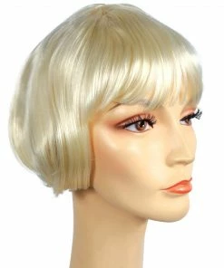 Lacey Costume Bargain Lulu 1920s Flapper Short Bob Wig Women's Costume Wigs