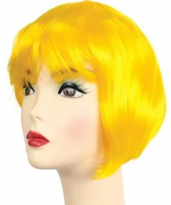 Lacey Costume Bargain Lulu 1920s Flapper Short Bob Wig Women's Costume Wigs