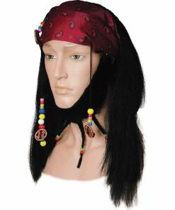 Lacey Costume Women's Costume Wigs Buccaneer Bandana Jack Sparrow