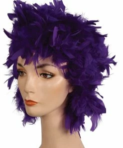 Lacey Costume Women's Costume Wigs Feather Clown Showgirl Wig