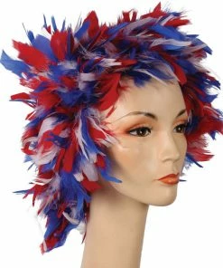 Lacey Costume Women's Costume Wigs Feather Clown Showgirl Wig