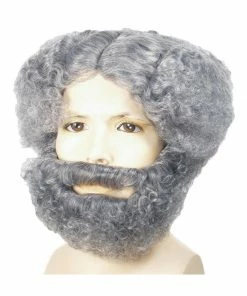 Lacey Costume Mad Scientist Wig And Beard Set