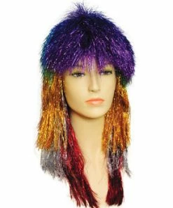 Lacey Costume Women's Costume Wigs Tinsel Punk Long Version