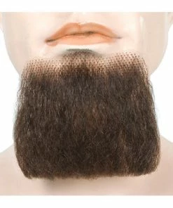 Lacey Costume 3 Point Human Hair Goatee Beard Handmade