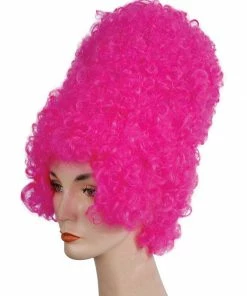 Lacey Costume Bargain Beehive Curly Large Women's Costume Wigs
