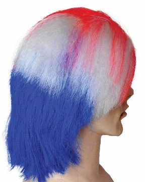 Lacey Costume Patriotic Bob USA Red White Blue 6 Lacey Costume Patriotic Bob USA Red White Blue