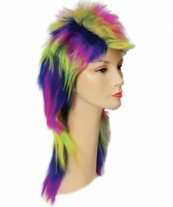 Lacey Costume Women's Costume Wigs Rainbow Punk Style