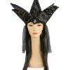 Lacey Costume Witch Deluxe Headdress Women's Costume Wigs