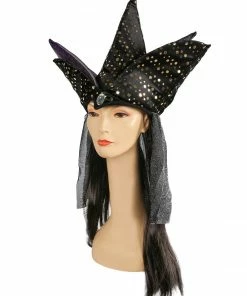 Lacey Costume Witch Deluxe Headdress Women's Costume Wigs